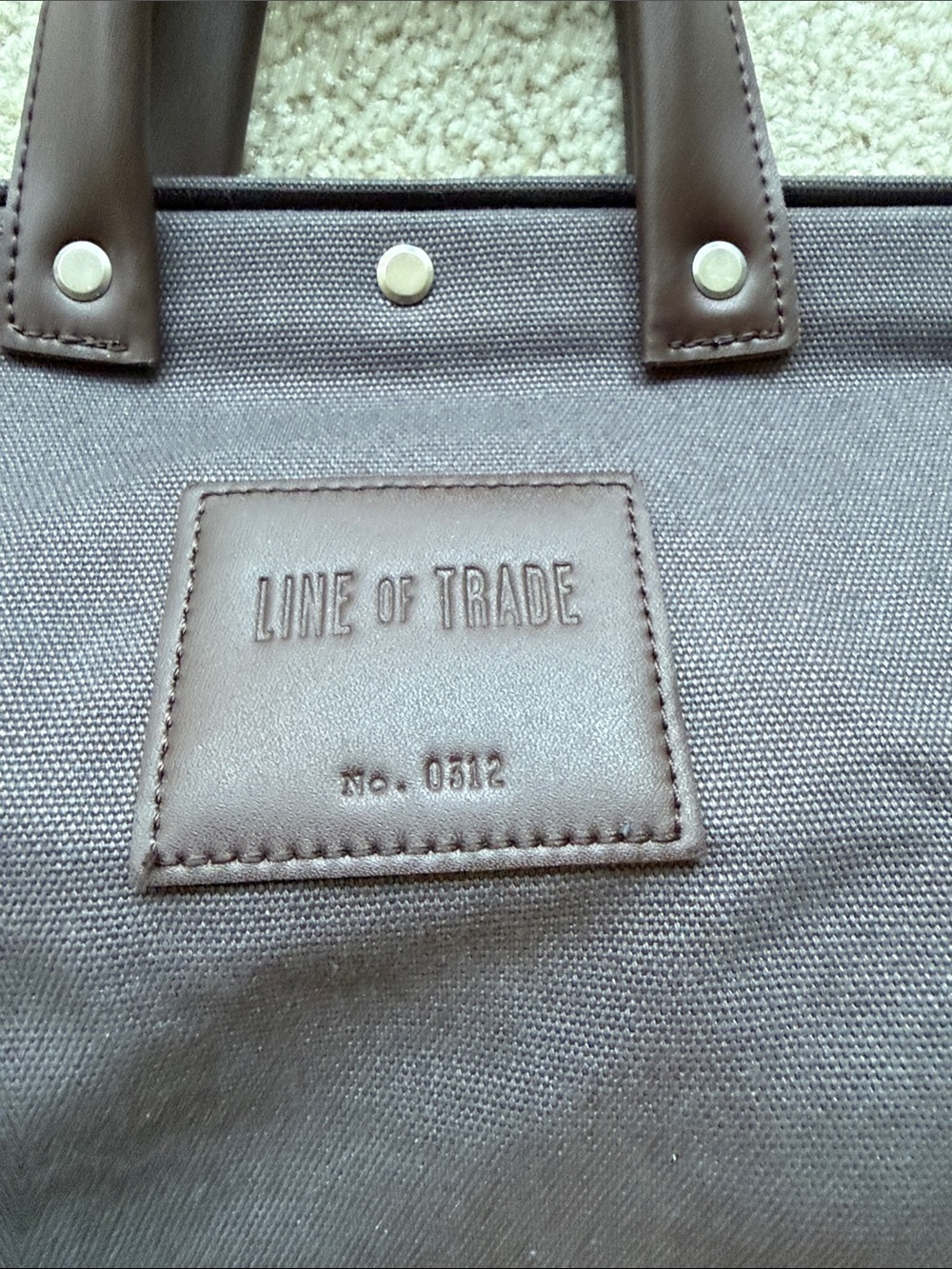 Line of Trade Canvas Weekender Bag - Picture 5 of 12
